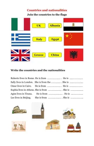 Countries  and Nationalities