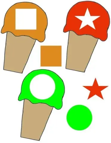 Παγωτα και σχηματα