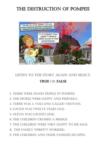 READING: The destruction of Pompeii