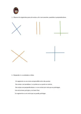 C.10 rectas, semirrecta