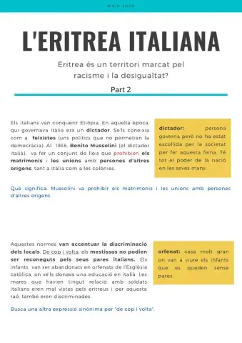 L'Eritrea italiana. Part 2