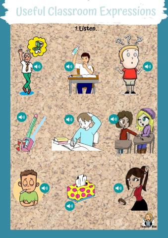 presentation of useful classroom expressions