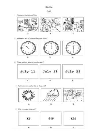 Reading AND Listening Practice