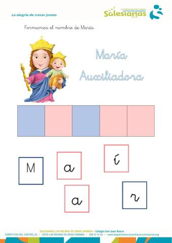 María Auxiliadora nombre