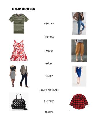 Clothes and patterns