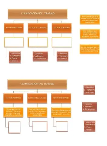 Clasificación del trabajo