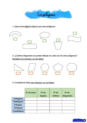 Polígonos Tema 11 Mates