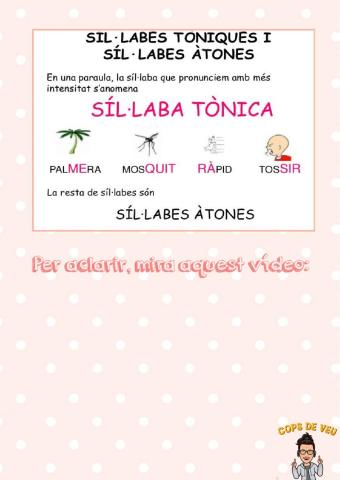 Síl·laba tònica