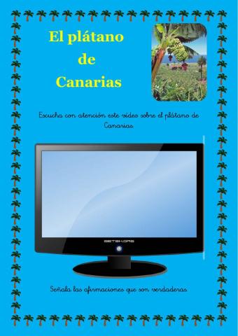El plátano de Canarias