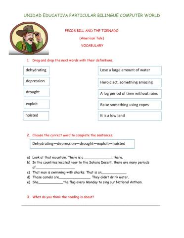 Pecos Bill and the tornado