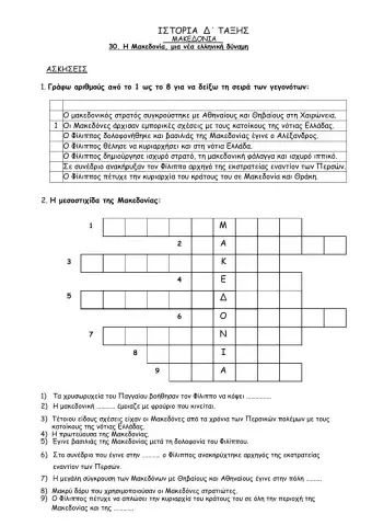 30 Η Μακεδονία, μια νέα ελληνική δύναμη.