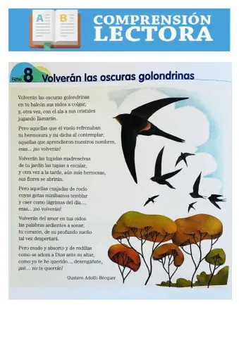C. LECTORA- VOLVERÁN LAS OSCURAS GOLONDRINAS