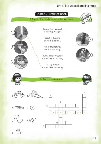 The weasel and the mole: Time for lunch