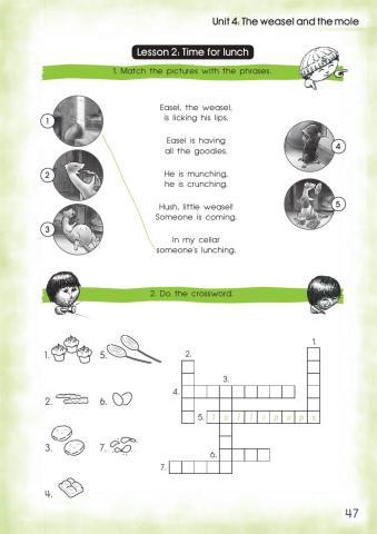 The weasel and the mole: Time for lunch