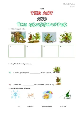 The Ant and the Grasshopper