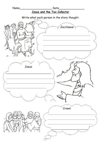 Jesus and the Tax Collector