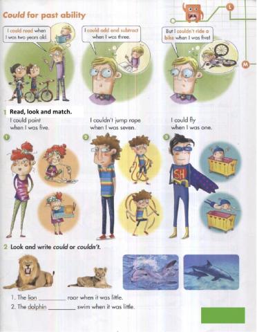 Could for past ability