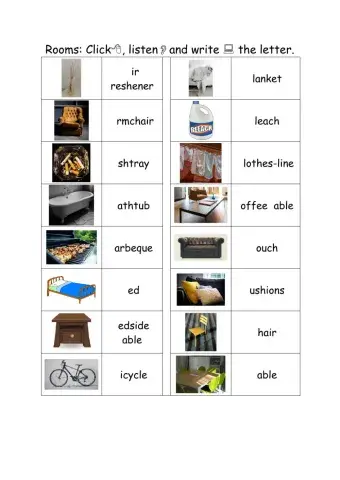 First Letter Rooms 1