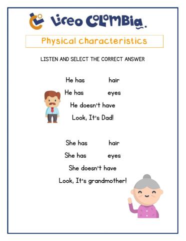 Physical Characteristics