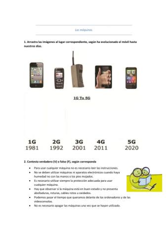 Evolución de las máquinas y uso responsable de las máquinas