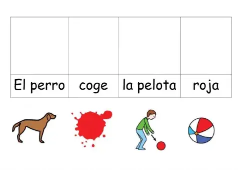 Contrucción de frases sencillas 1