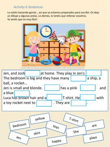 Fill in the gaps - sentences