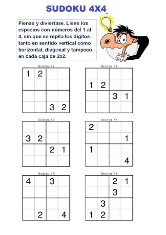Sudoku 4x4