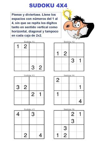 Sudoku 4x4