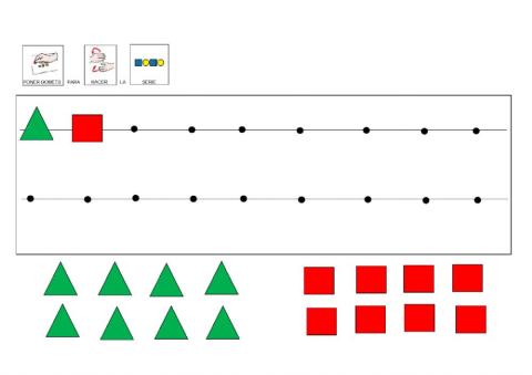 Las series de colores