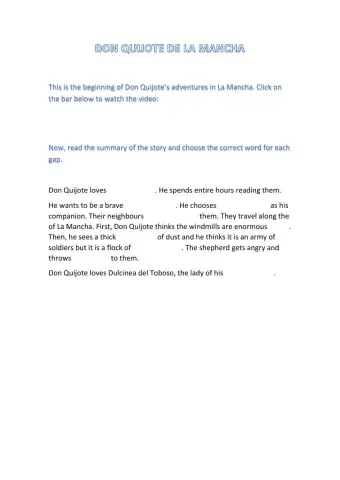 Don Quijote de la Mancha