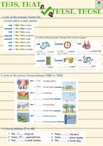 This, these, that, those