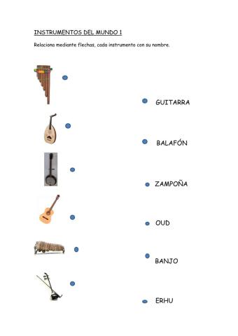 Instrumentos del mundo