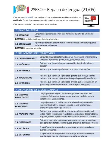 Relaciones semánticas