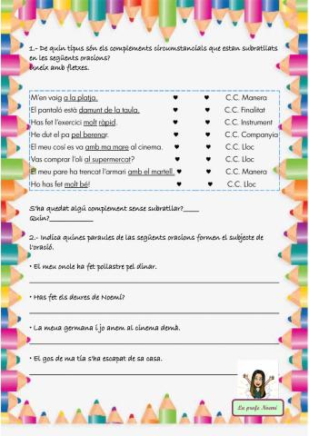 Els complements circumstancials