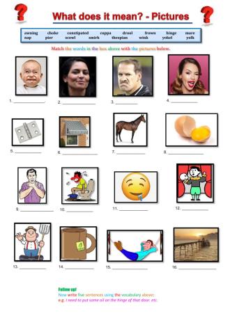 What does it mean? 1 - Pictures