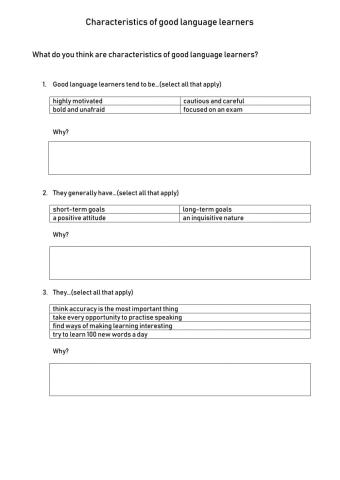 Good Language Learners