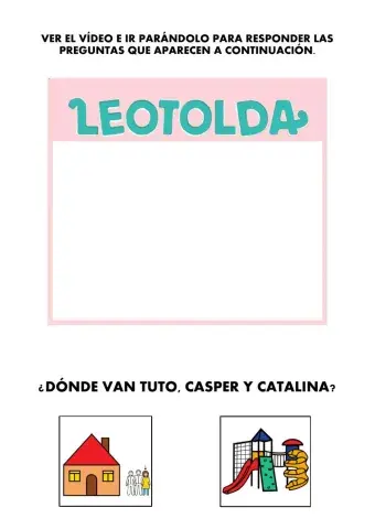 Ficha comprensión auditiva