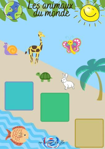 Les animaux du monde