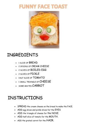 Healthy snack recipe