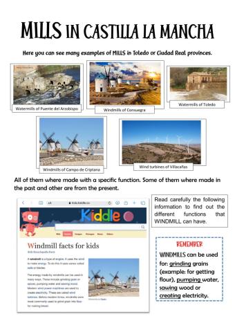 MILLS IN CASTILLA LA MANCHA