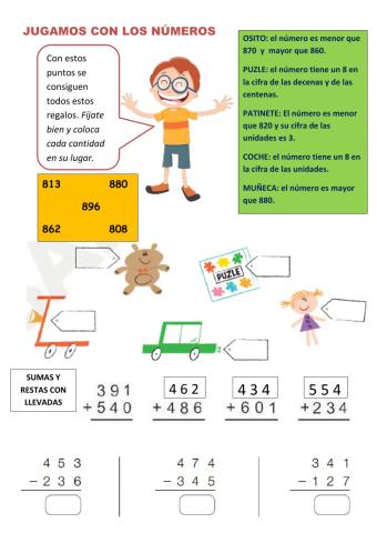 Juguemos con los números