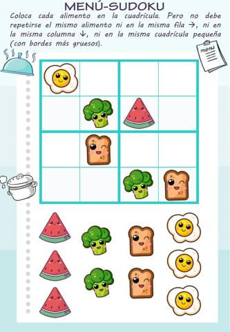 Menú-Sudoku