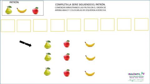 Serie de frutas