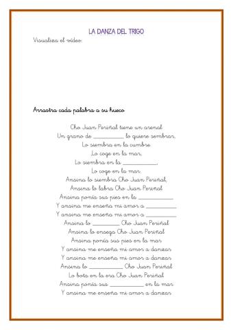 La danza del trigo