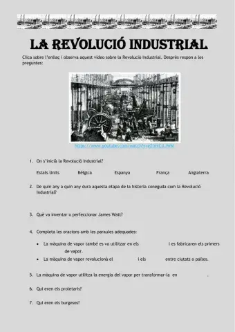 La Revolució Industrial