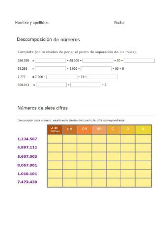 Ficha de repaso Tema 1 Matemáticas