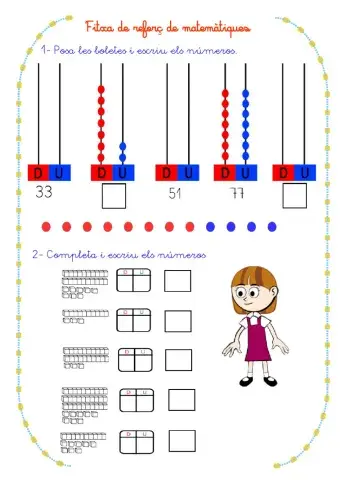 Matematiques. Fitxa 22.