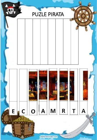 Puzle pirata-camarote