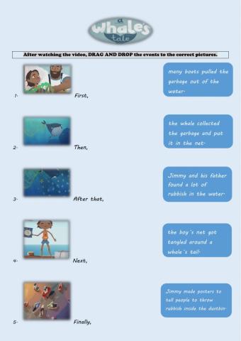 A Whale-s Tale- Drag and Drop