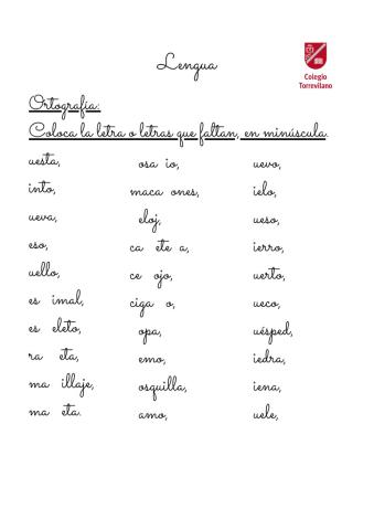 Tema 12 lengua ortografia